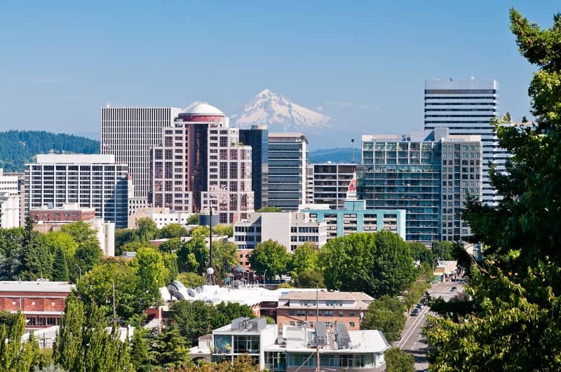 Portland, Oregon skyline-cm