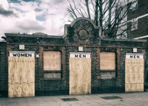 Disused public toilets - restrooms-cm