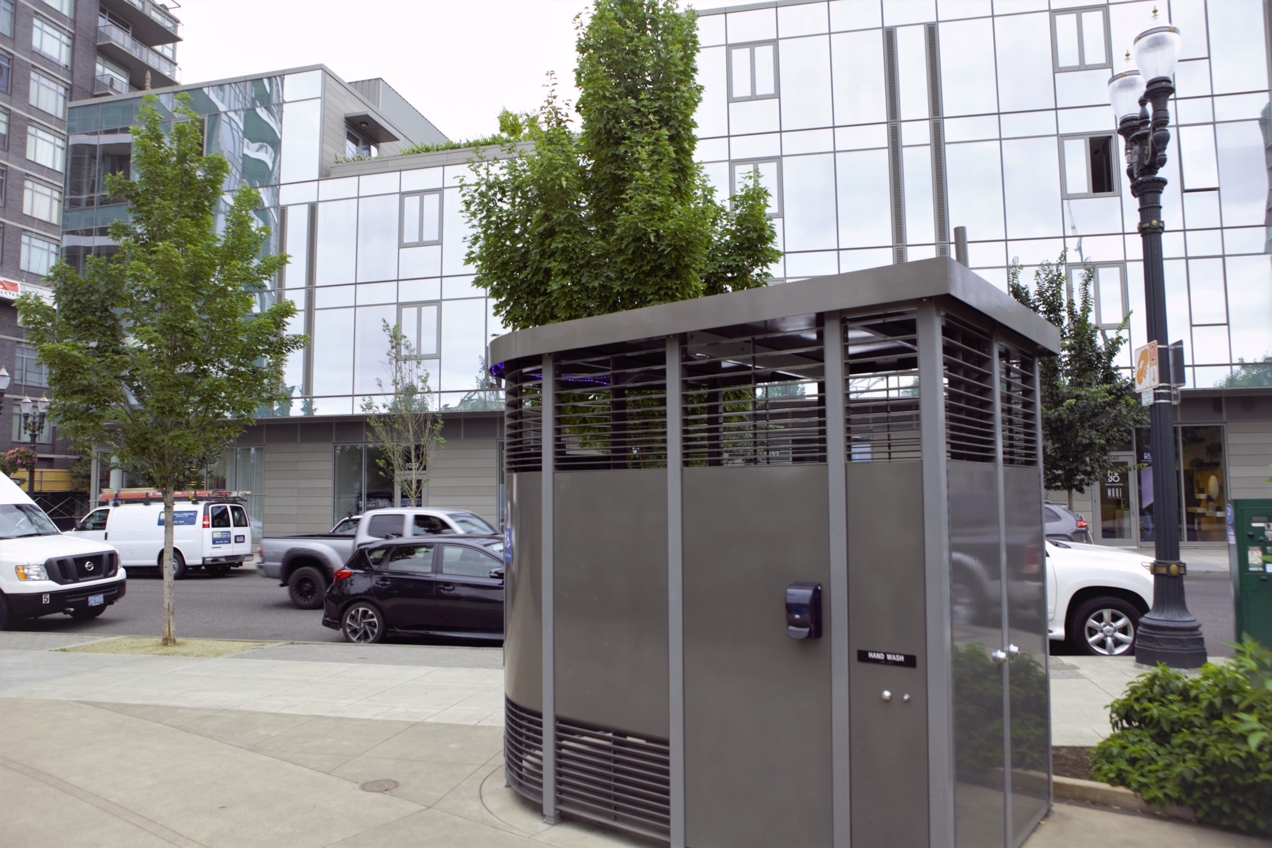 public restroom design for urban spaces