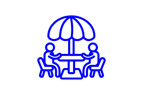 Outdoor gathering spaces