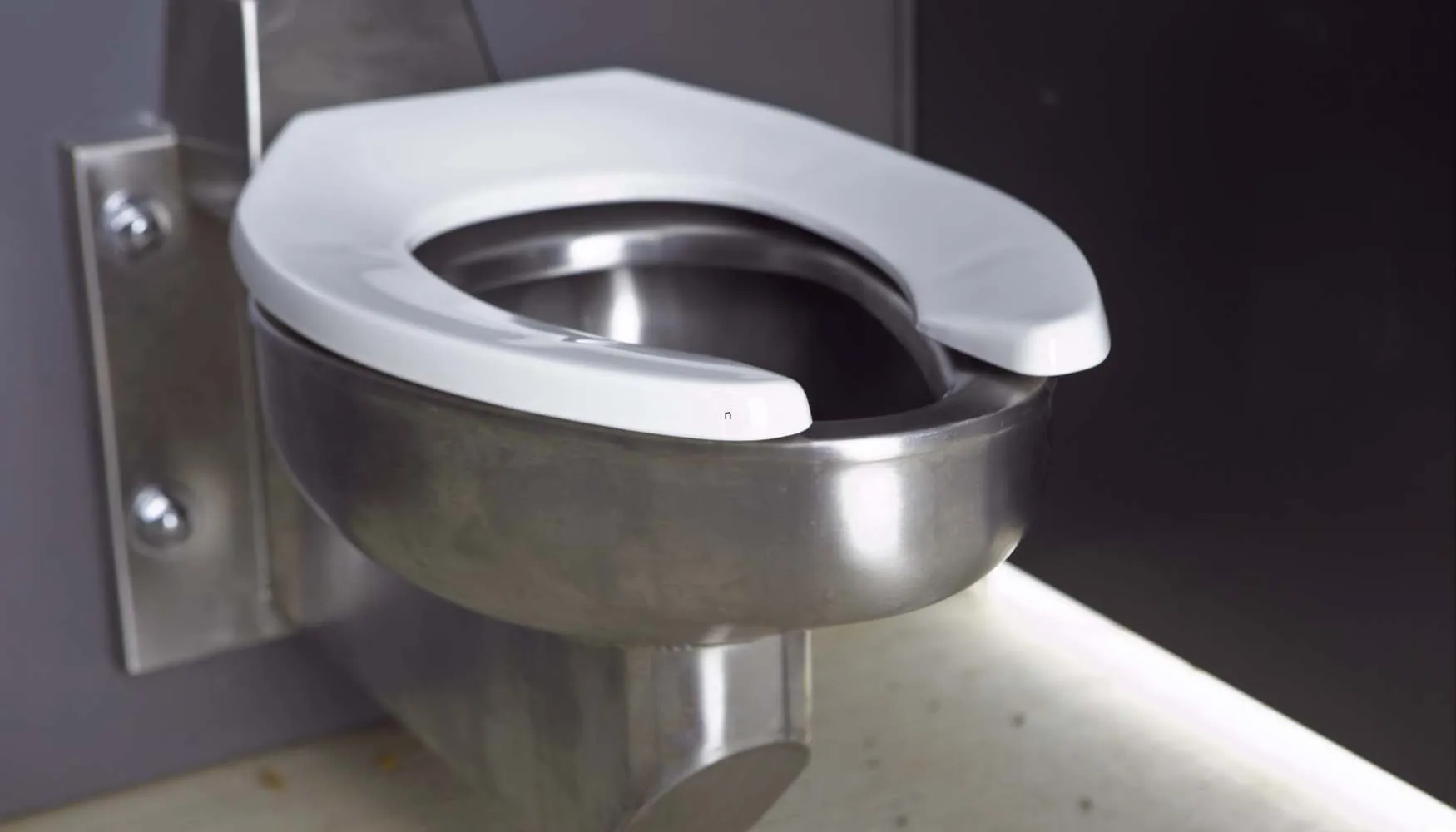 why public restrooms have a split toilet seat
