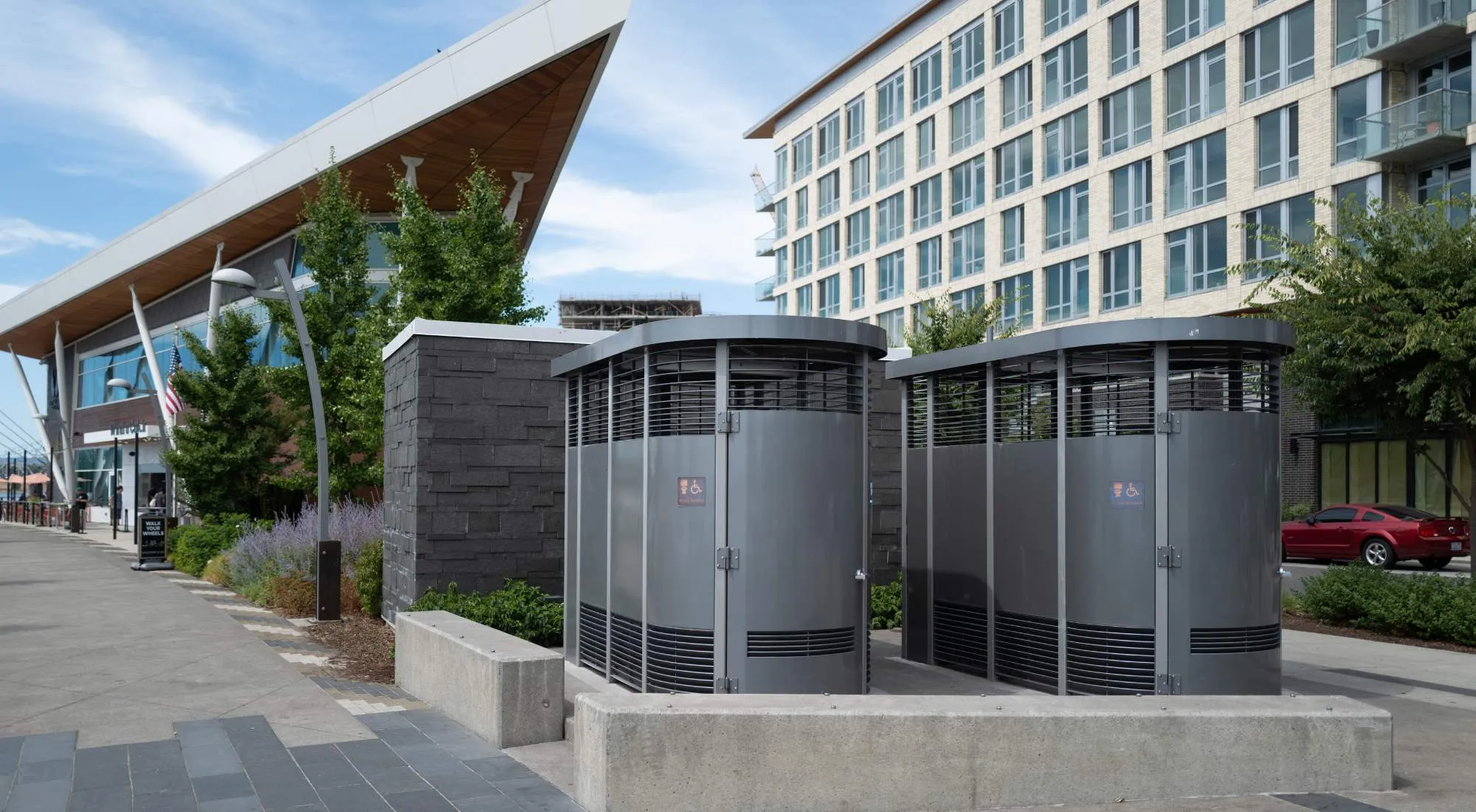what is a modular public restroom
